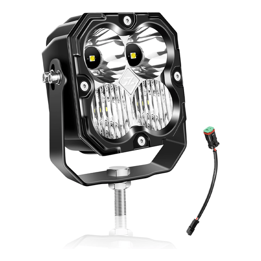 TAPAODU Auto Parts Car Light X-Linkable LED Light Bar - Universal for Offroad External Spotlights