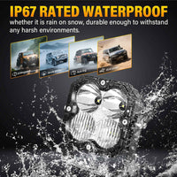 4.5-Inch Pod Light combo beam