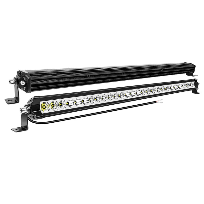 11" 20" 29" Single Row Eight-sided reflector cup design LED Light Bar