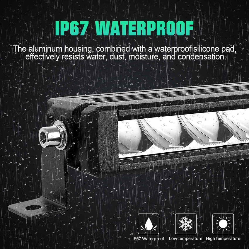 Journey Series 33" 90W Single Row Slim LED Light Bar DT Connector
